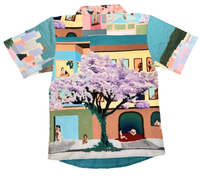 Dolores Park Painting Short Sleeve Shirt