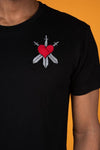 Heartbreak: 3 Swords Tarot T-Shirt