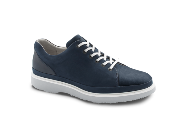 NAVY NUBUCK SNEAKER