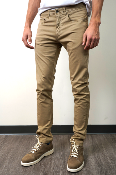 Khaki Comfort Stretch Pants