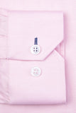 PINK HERRINGBONE DRESS SHIRT