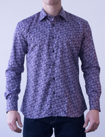 BAVA PURPLE CONTRAST SHIRT PURPLE