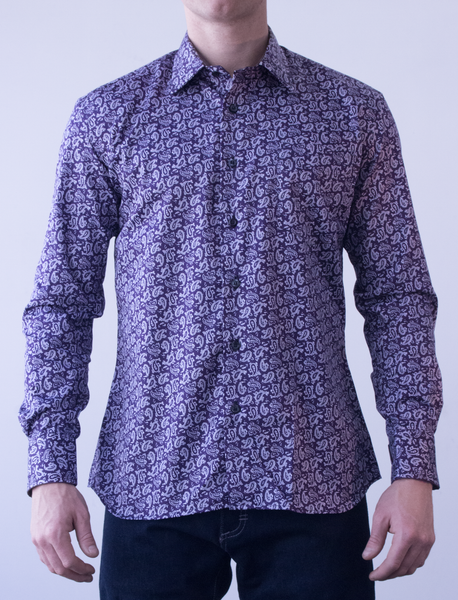 BAVA PURPLE CONTRAST SHIRT PURPLE