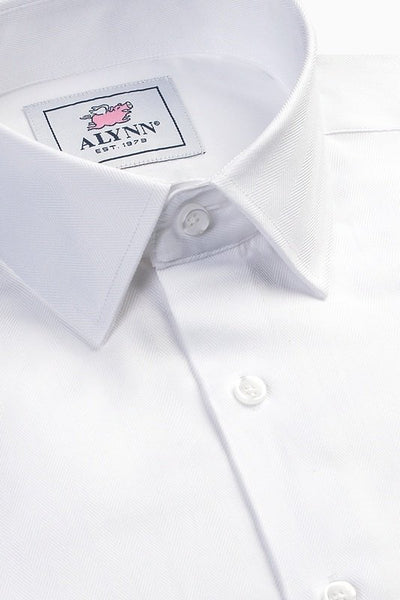 WHITE ROYAL OXFORD DRESS SHIRT